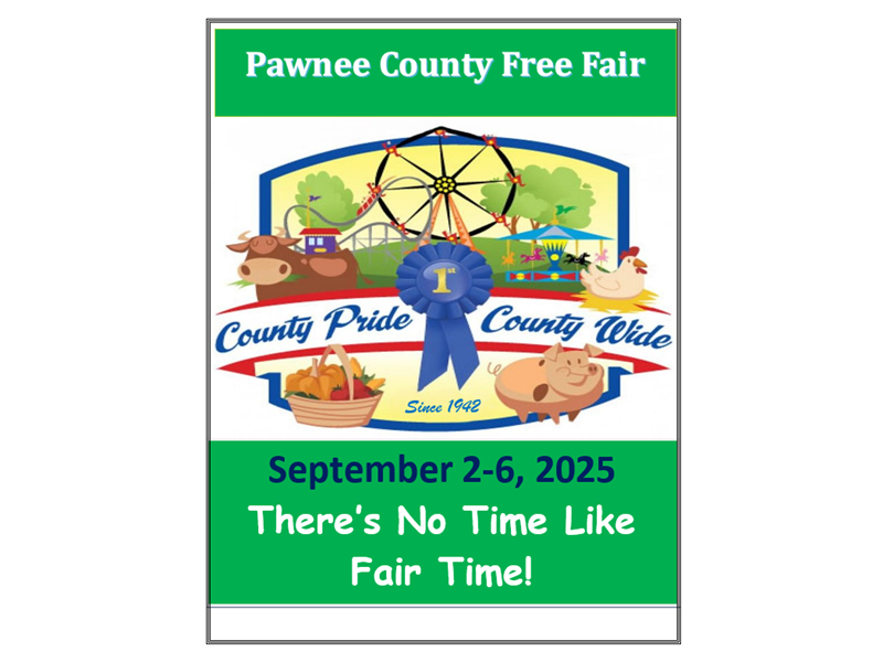 Logo for 2025 Pawnee County Free Fair